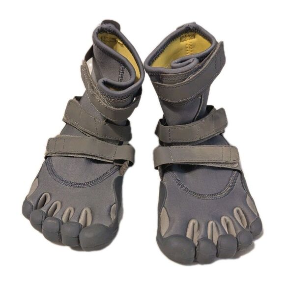 Vibram Women's Fivefingers Surge Shoes 2mm Neoprene Gray Yellow Size W36 US 6.5 - Picture 2 of 9